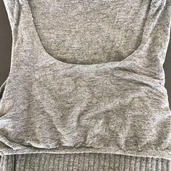 FOREVER 21  SILVER SEQUIN GRAY TANK TOP SMALL - Picture 10 of 10